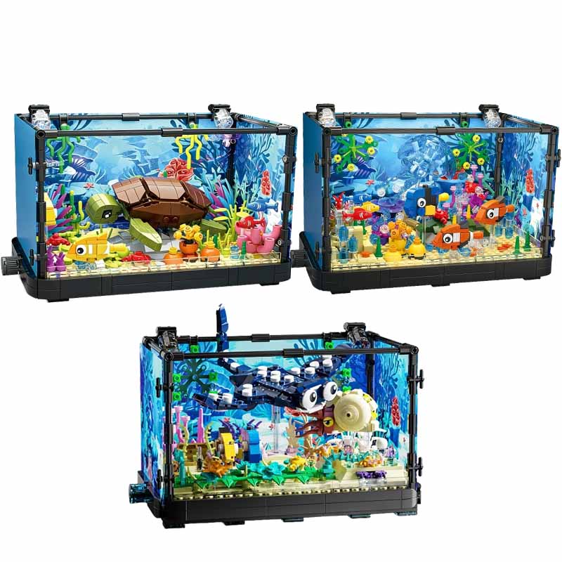 Marine Aquarium & Regional Centre - Fish Tank Building Block Set with