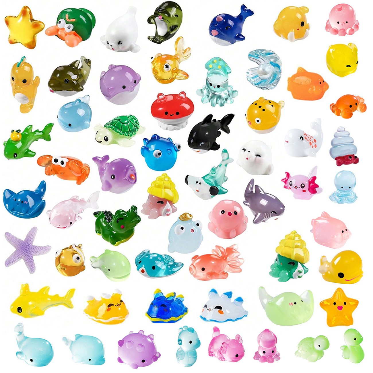 Mini Ocean Resin Animals Tiny  - Marine Aquarium & Regional Centre ulasan dan harga