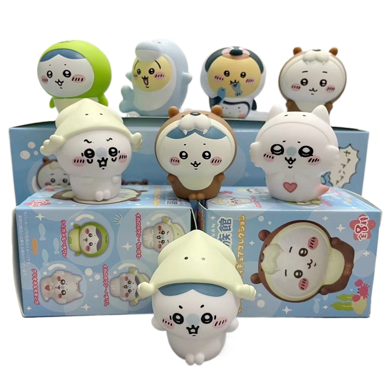 8pcs/Box Kawaii Chiikawa Aquar - Marine Aquarium & Regional Centre ulasan dan harga