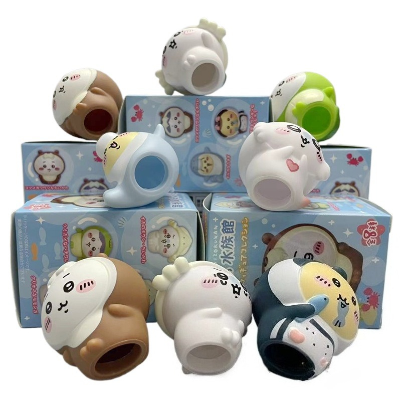 8pcs/Box Kawaii Chiikawa Aquar - Marine Aquarium & Regional Centre ulasan dan harga