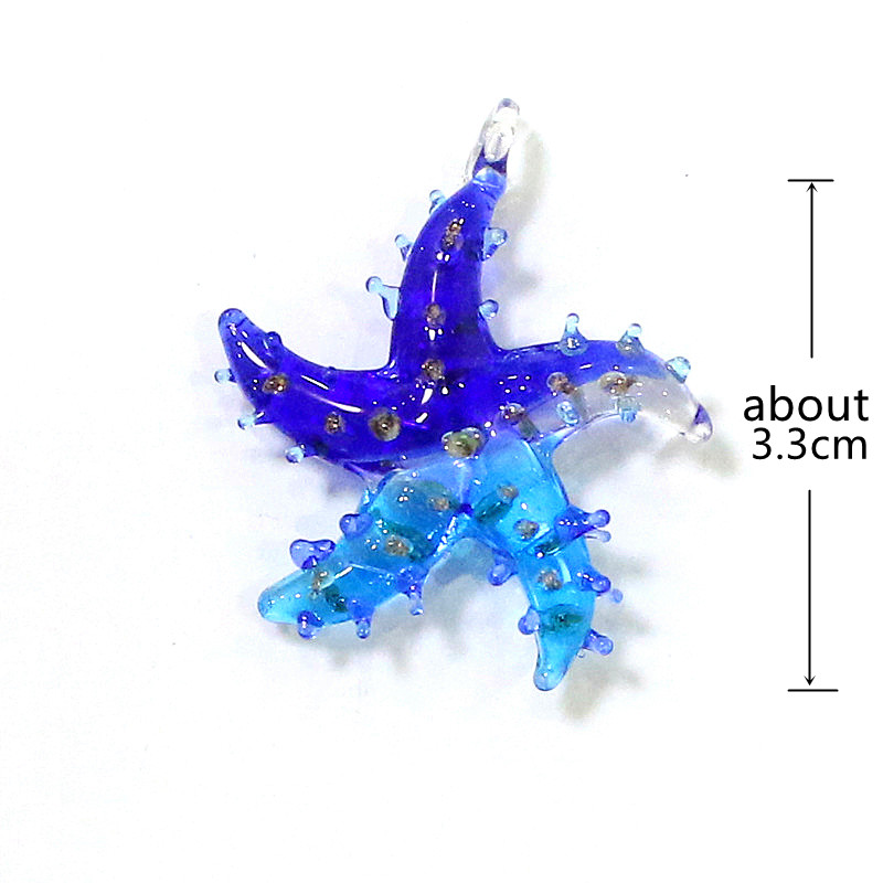Mini Glass Starfish Pendant Co - Marine Aquarium & Regional Centre ulasan dan harga