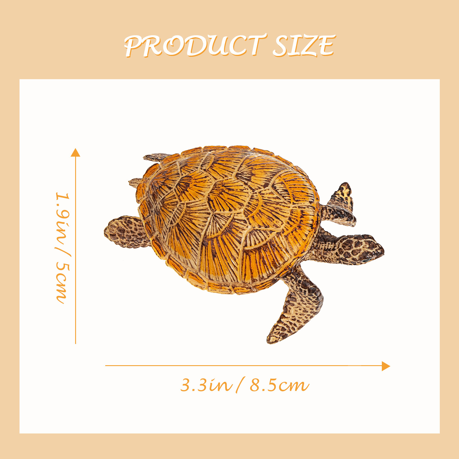 2Pcs Simulation Tortoise Plast - Marine Life Aquariums ulasan dan harga
