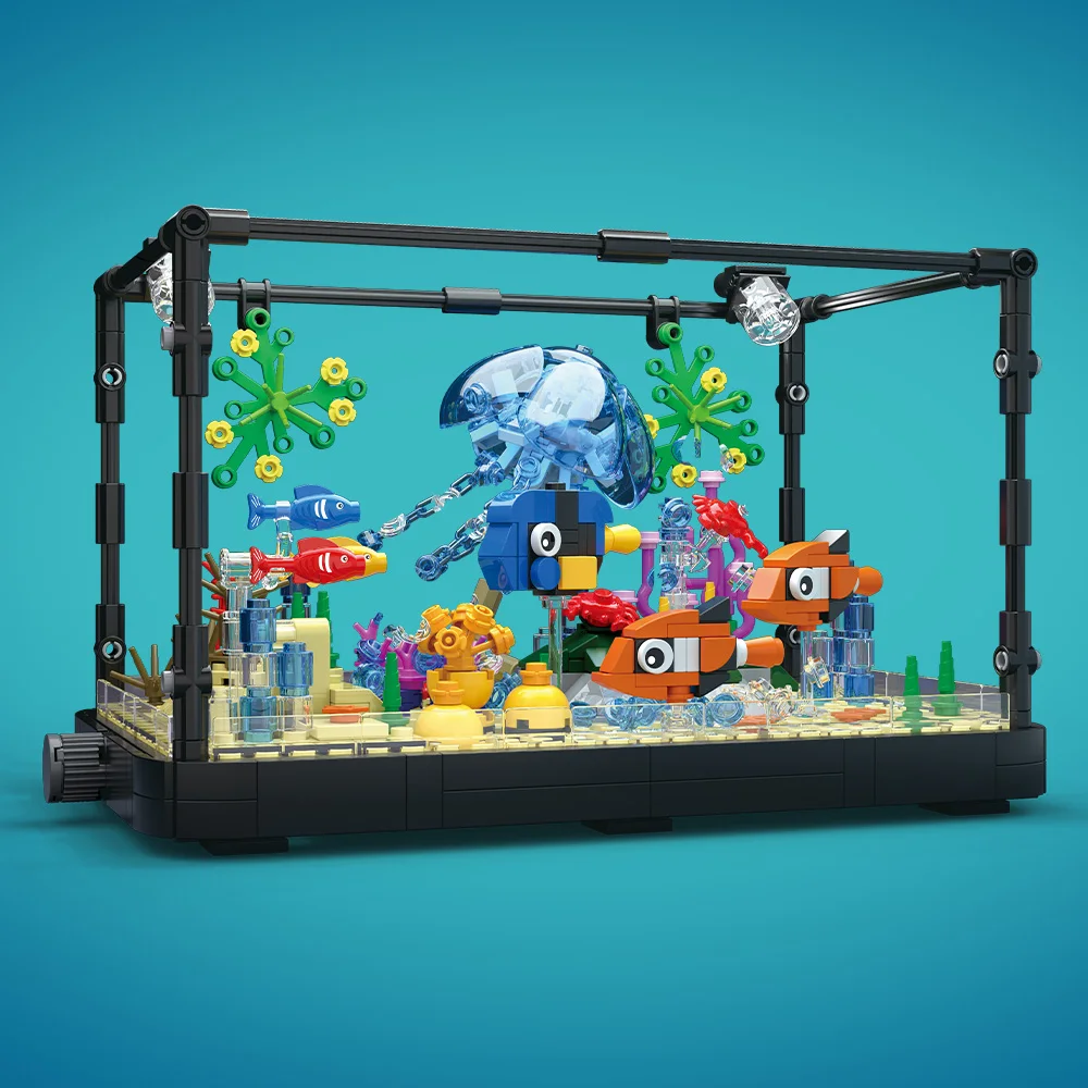 Fish Tank Building Block Set w - Marine Aquarium & Regional Centre ulasan dan harga