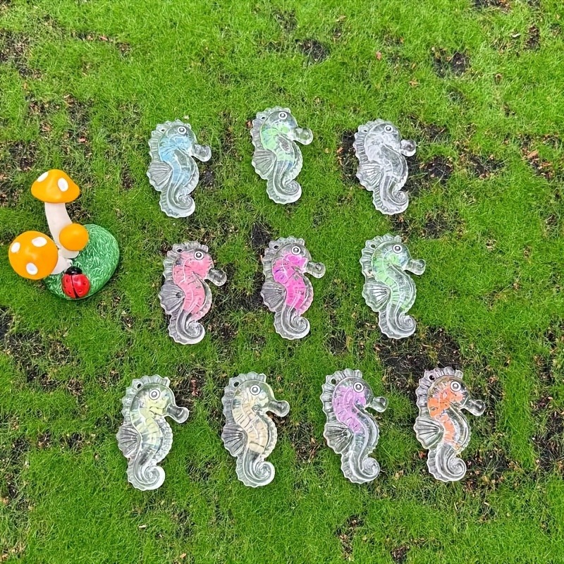 20Pcs Fluorescent seahorse mar - Marine Life Aquariums ulasan dan harga