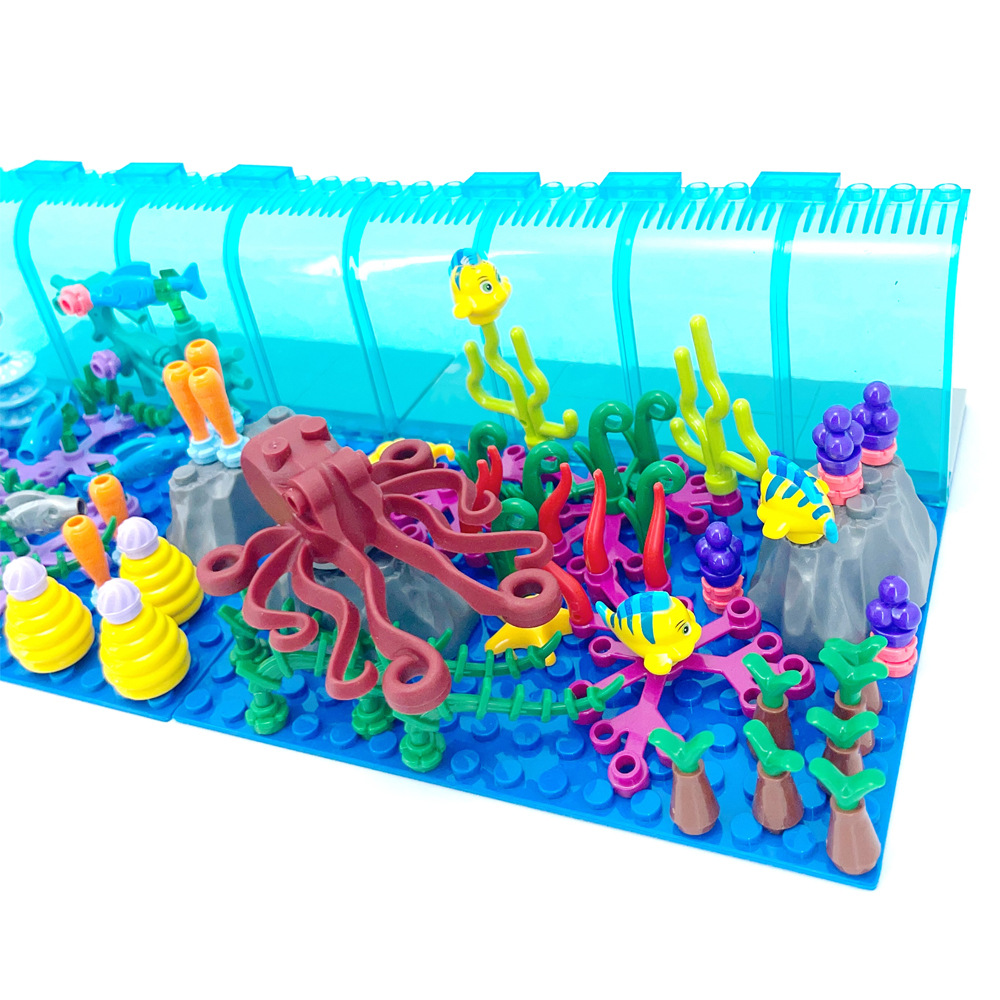Compatible With LEGO Aquarium  - Aquarium Marine World ulasan dan harga