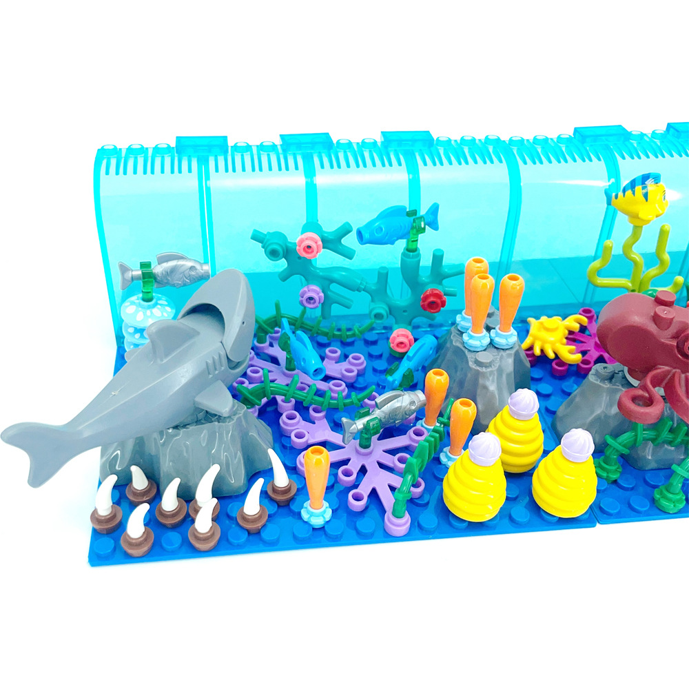 Compatible With LEGO Aquarium  - Aquarium Marine World ulasan dan harga
