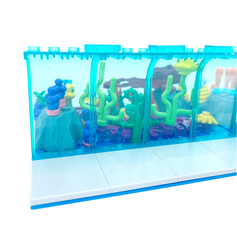 Compatible With LEGO Aquarium  - Aquarium Marine World ulasan dan harga