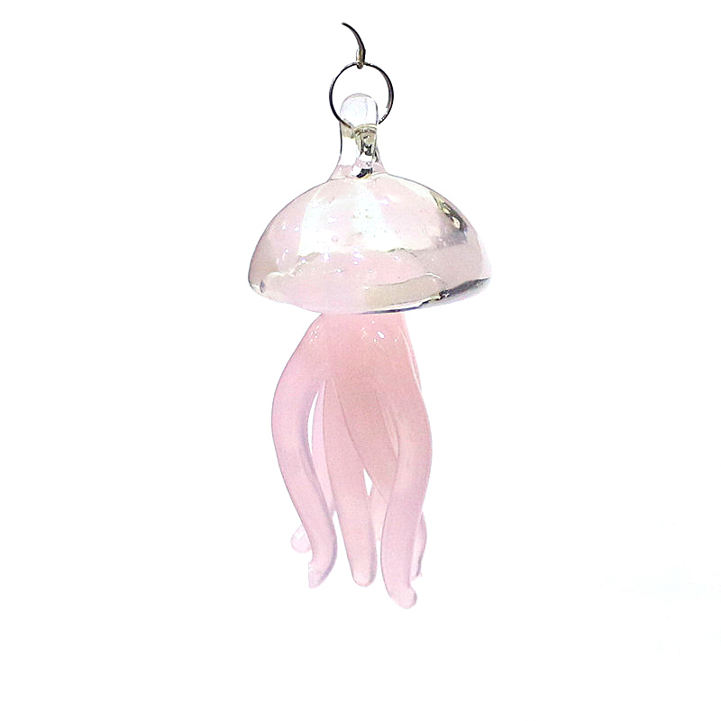 Pink Jellyfish Glass Pendant C - Marine Aquarium & Regional Centre ulasan dan harga